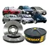 Par Disco Freio Ventilado Citroen Xsara Picasso 2.0 16v 2005