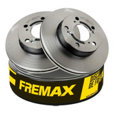 Par Disco Freio Ventilado Diant Honda Civic 01 12 Fremax