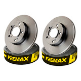 Par Disco Freio Ventilado Dianteiro Honda Civic 01 12 Fremax