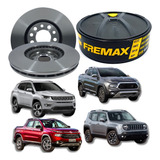 Par Disco Freio Ventilado Toro Compass Renegade 2015 À 2022