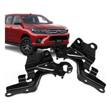 Par Dobradiça Braço Capô Dianteiro Hilux 2020 2021 2022 2023