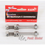 Par Eixo De Roda Kuza Aeromodelo 50cc A 120cc Glow Gasolina