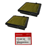 Par Elemento Filtro Ar Crf 1000l 2017 Original Honda