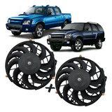 Par Eletro Ventilador Auxiliar Ventoinha S10 Blazer Até 2011