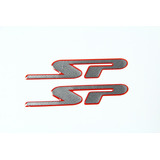 Par Emblema Adesivo Resinado Carro Fiat Stilo Sp Stilr07 Fgc