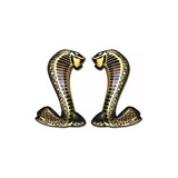 Par Emblema Adesivo Resinado