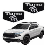 Par Emblema Brasão Lateral Toro 2017 2018 2019 2020 Resinado