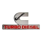 Par Emblema Cummins Turbo Diesel F250 Dodge Ram 2500