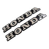Par Emblema Do Tanque Cb400 cb450 Original Honda