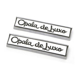 Par Emblema Opala De Luxo Lateral