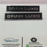 Par Emblema Plaqueta Gran