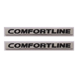 Par Emblema Plaquinha Comfortline