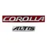 Par Emblema Porta Malas Corolla Altis 2014 2015 2016 Cromado