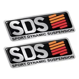 Par Emblema Resinado Sds