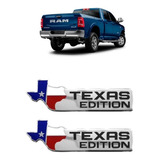 Par Emblema Texas Edition Americano Dodge Ram F250 Ranger