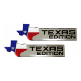 Par Emblemas Adesivos Texas Edition Acessório
