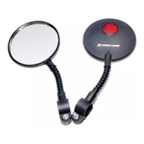 Par Espelho Retrovisor Bike Flexível High One Bicicleta H1