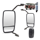 Par Espelho Retrovisor Kombi Clipper 76 Bipartido C braço