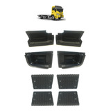 Par Estribo Escada Com Tapete Iveco Vertis 90v 130v