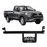 Par Estribo Off Road Axk Hilux Cabine Simples Preto 2018