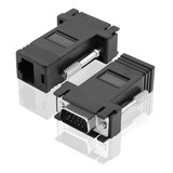 Par Extensor Vga Até 30 Metros Via Cabo De Rede Utp Rj45