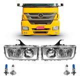 Par Farol 02 Lâmpadas H1 H7 24v Mb Mercedes Axor 05 23