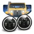 Par Farol Angel Eyes Led Suzuki Samurai Seta Alto Baixo H4