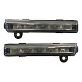 Par Farol Auxiliar Led Luz Diurna Drl Actros 2045 2546 2651