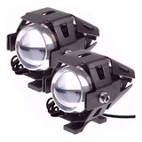 Par Farol Auxiliar Milha Led U5 6500k Nc 750x Cb 650f 650f