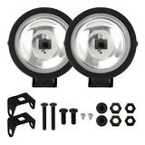 Par Farol Auxiliar Mini Milha Redondo Longo Alcance Pequeno