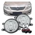Par Farol Auxiliar Toyota Corolla 2009 10 Á 2018 + Lâmpadas