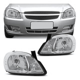 Par Farol Celta Prisma Cromado 2006 2007 2008 09 2010 A 2015