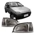 Par Farol Clio 1996 1997 1998 1999 Máscara Cromado