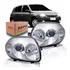 Par Farol Clio 99 2000 2001 2002 Elétrico Foco Duplo Cromado