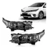 Par Farol Corolla 2015 2016 Duplo Mascara Negra