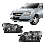 Par Farol Corsa Classic Mascara Negra 2011 2012 2013 14 2015