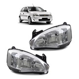 Par Farol Corsa Maxx Montana 2008 09 10 11 2012 Cromado