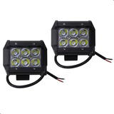 Par Farol De Milha 6 Leds