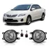 Par Farol De Milha Auxiliar Para Toyota Corolla 2009-2014