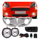 Par Farol De Milha Fiat Punto 2008 2009 2010 2011 2012