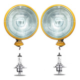 Par Farol Dianteiro Amarelo Jeet Willys Wylli Buggy Bugre Of