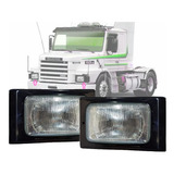 Par Farol Dianteiro Caminhão Scania 112