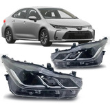 Par Farol Dianteiro Corolla 2020 2021 Elétrico Sem Motor Tyc