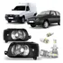 Par Farol Fiat Uno Mille 2004 A 2013 Mascara Negra Super Led