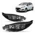 Par Farol Fiesta Hatch 14 2015 2016 Foco Duplo Mascara Negra