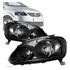 Par Farol Fox Foco Duplo Mascara Negra 2004 2007 2008 2009**