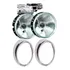Par Farol Fusca Kombi Com Aro Cromado 74 75 76 A 93 94 95 96