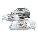 Par Farol Gol 2006 A 2014 Parati Saveiro G4 Foco Simples