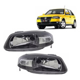 Par Farol Gol G4 2005 2006 2007 2008 2009 Mascara Negra