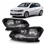 Par Farol Gol G6 Duplo Máscara Negr Voyage Saveiro F116 F117